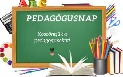 Tisztelettel köszöntjük a pedagógusokat
