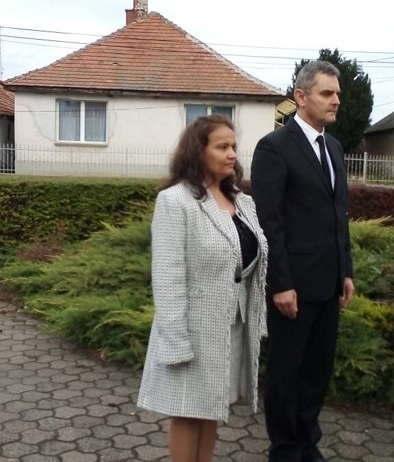 Halottak Napja alkalmából koszorúzás