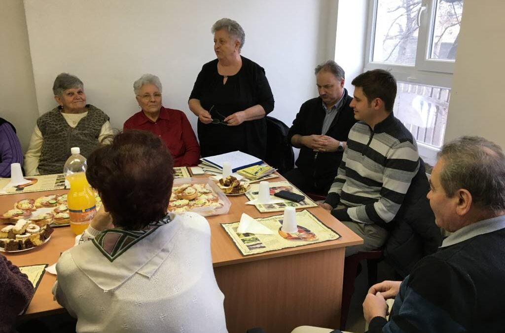 A FÜGÖDI NYUGDÍJAS KLUB ÖSSZEJÖVETELE
