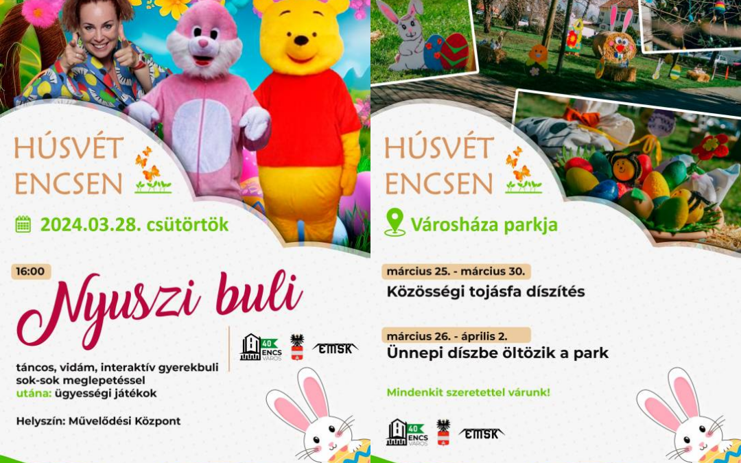 HÚSVÉTRA AJÁNLJUK!